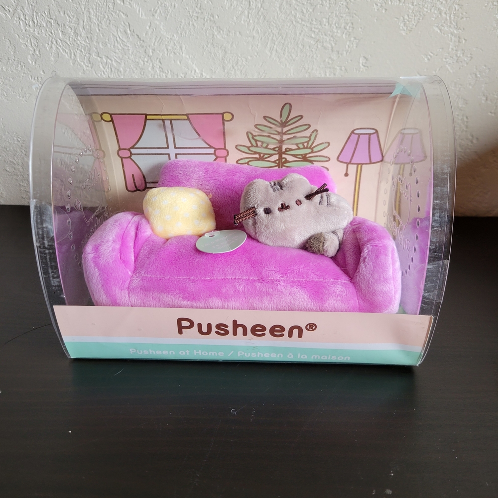 Pusheen Pink Plush Couch Set
